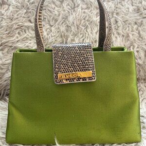 AUTHENTIC BVLGARI SATIN EVENING BAG